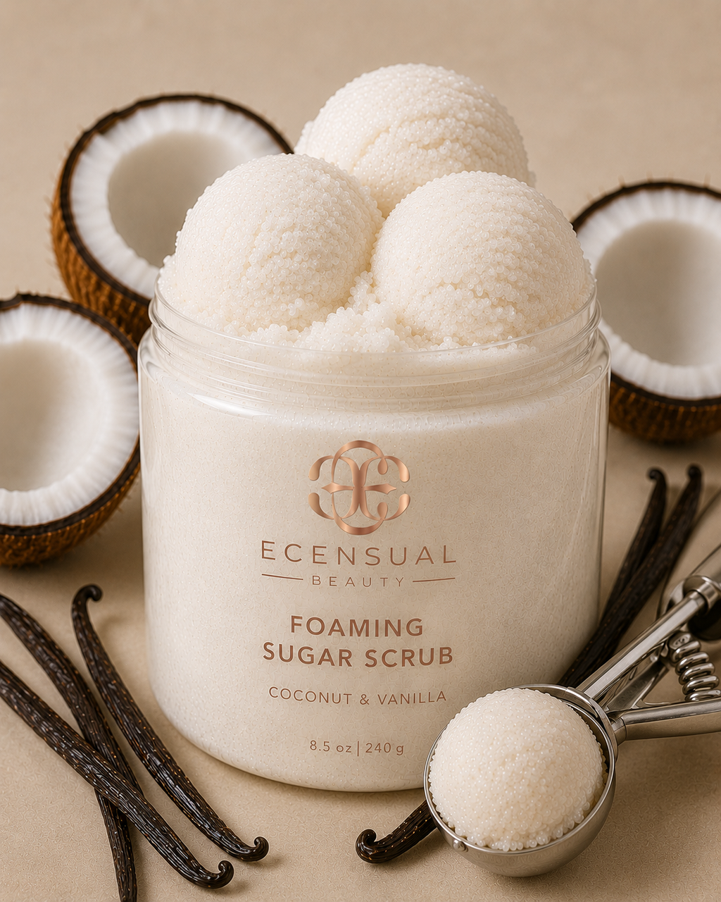 Neapolitan Foaming Sugar Scrub