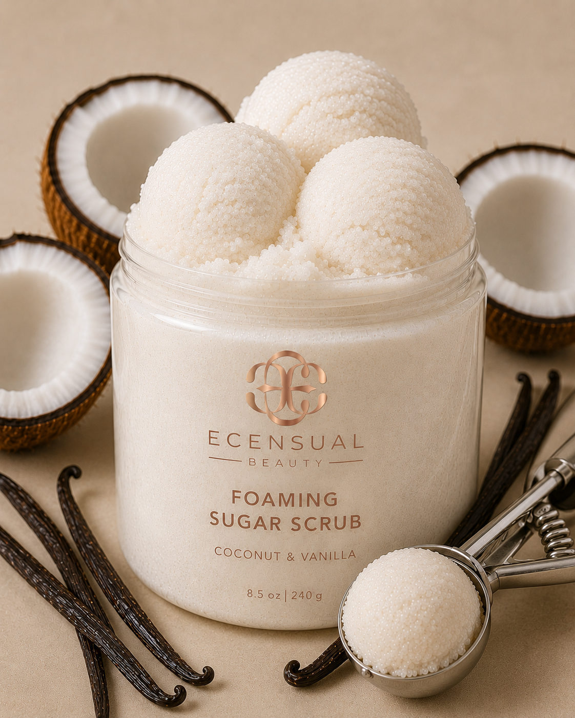 Neapolitan Foaming Sugar Scrub