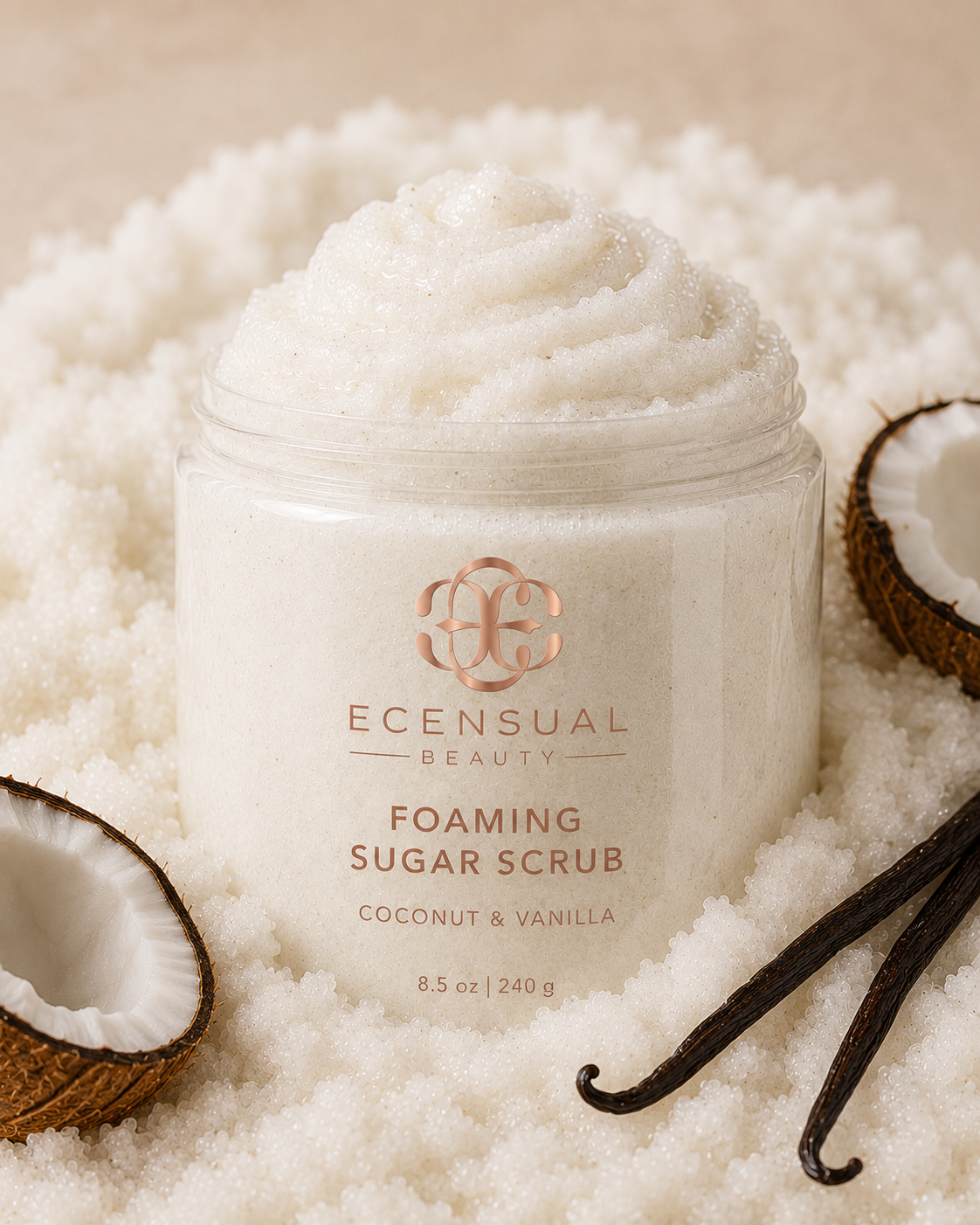 Neapolitan Foaming Sugar Scrub
