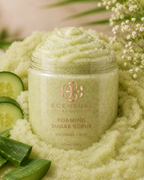 Cucumber + Aloe Foaming Sugar Scrub