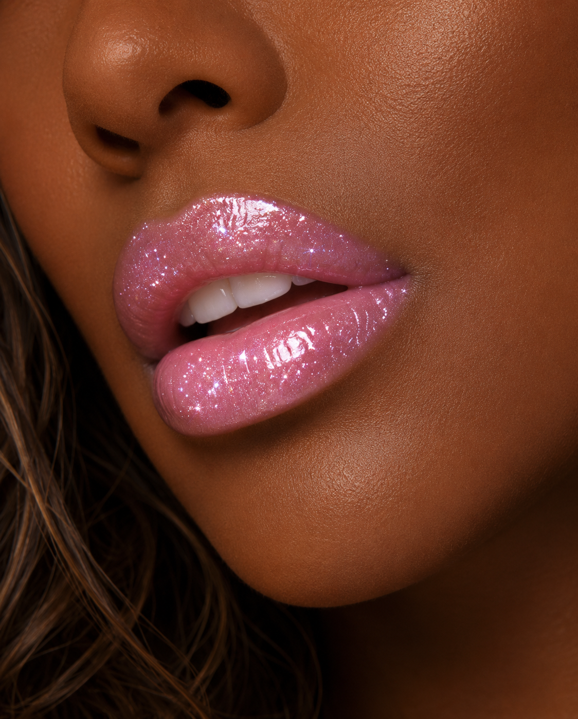 Strawberries & Cream Shimmery Lip Gloss