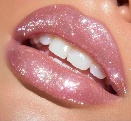 Strawberries & Cream Shimmery Lip Gloss