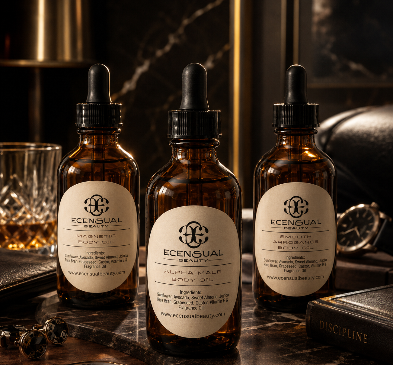 4-PLAY BODY OIL - MENS