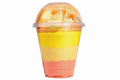 BATH BOMB SMOOTHIE CUPS WITH LOOFAH OR SUGAR SCRUB SCOOP